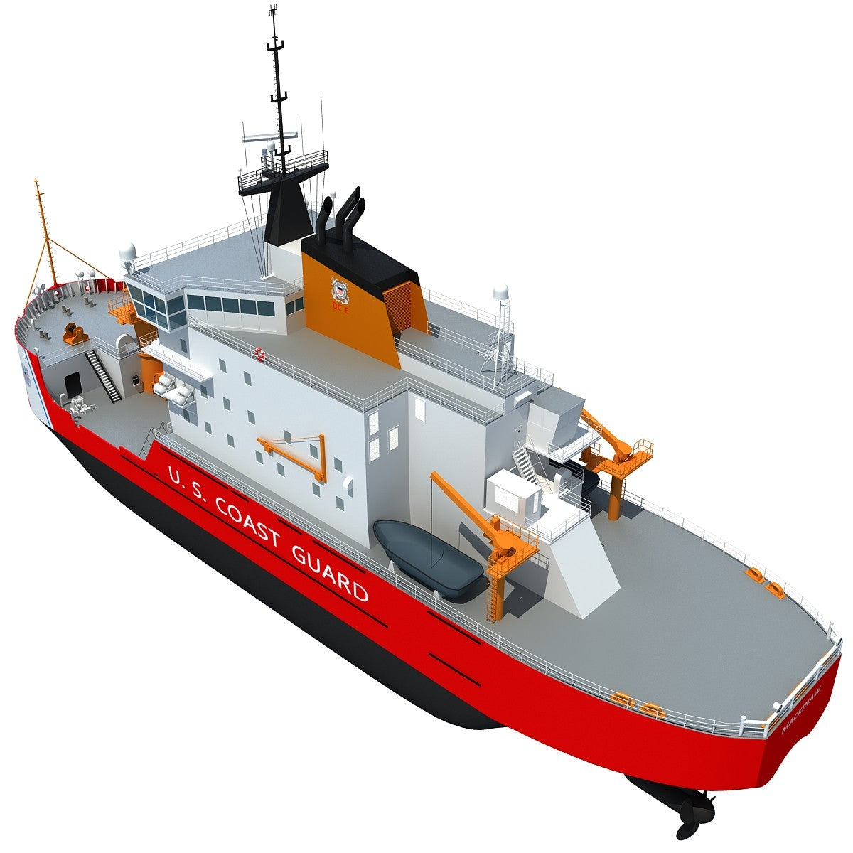 Icebreaker 3D Model