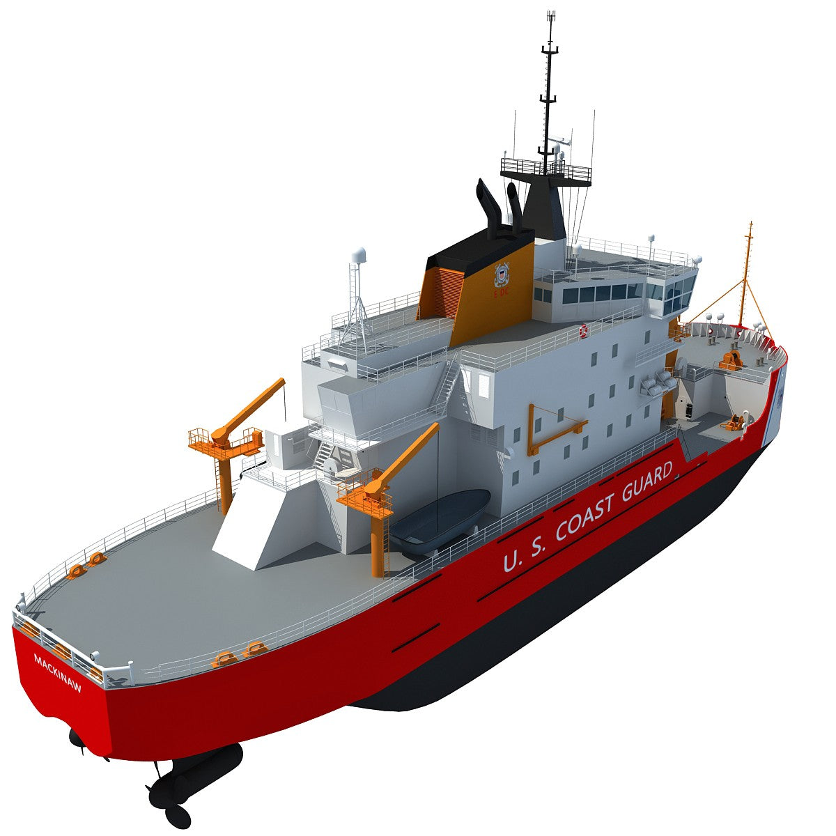 Icebreaker 3D Model