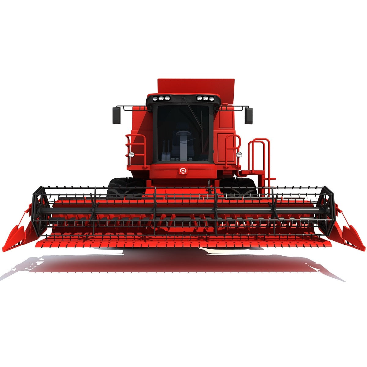 Combine Harvester 3D Model