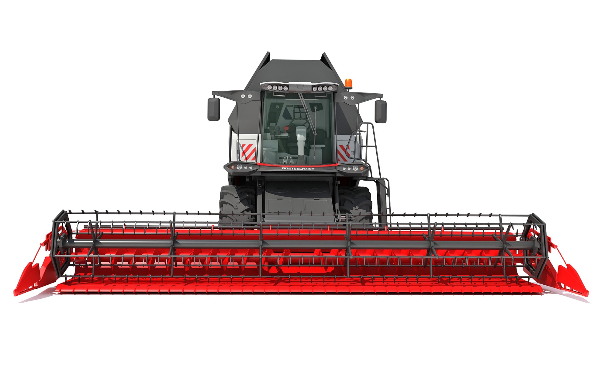 Combine Harvester 3D Model