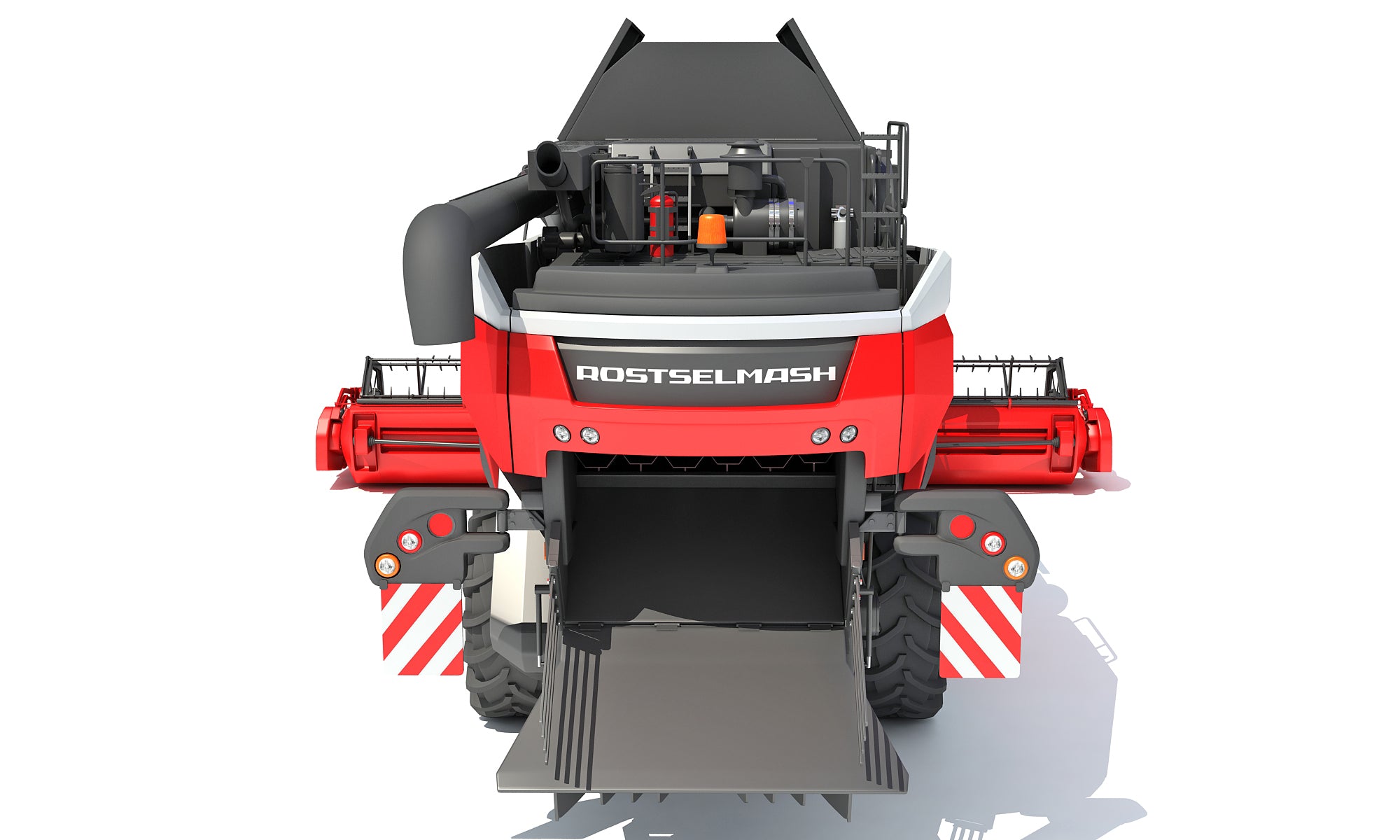 Combine Harvester 3D Model