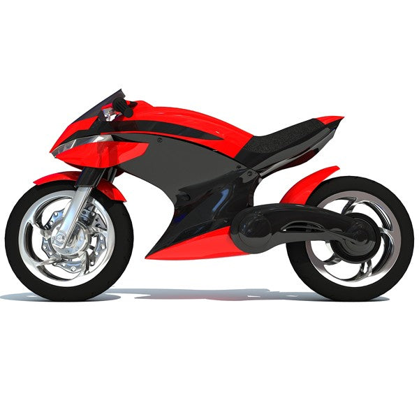 3D Models Concept Sport Bike 3D Horse