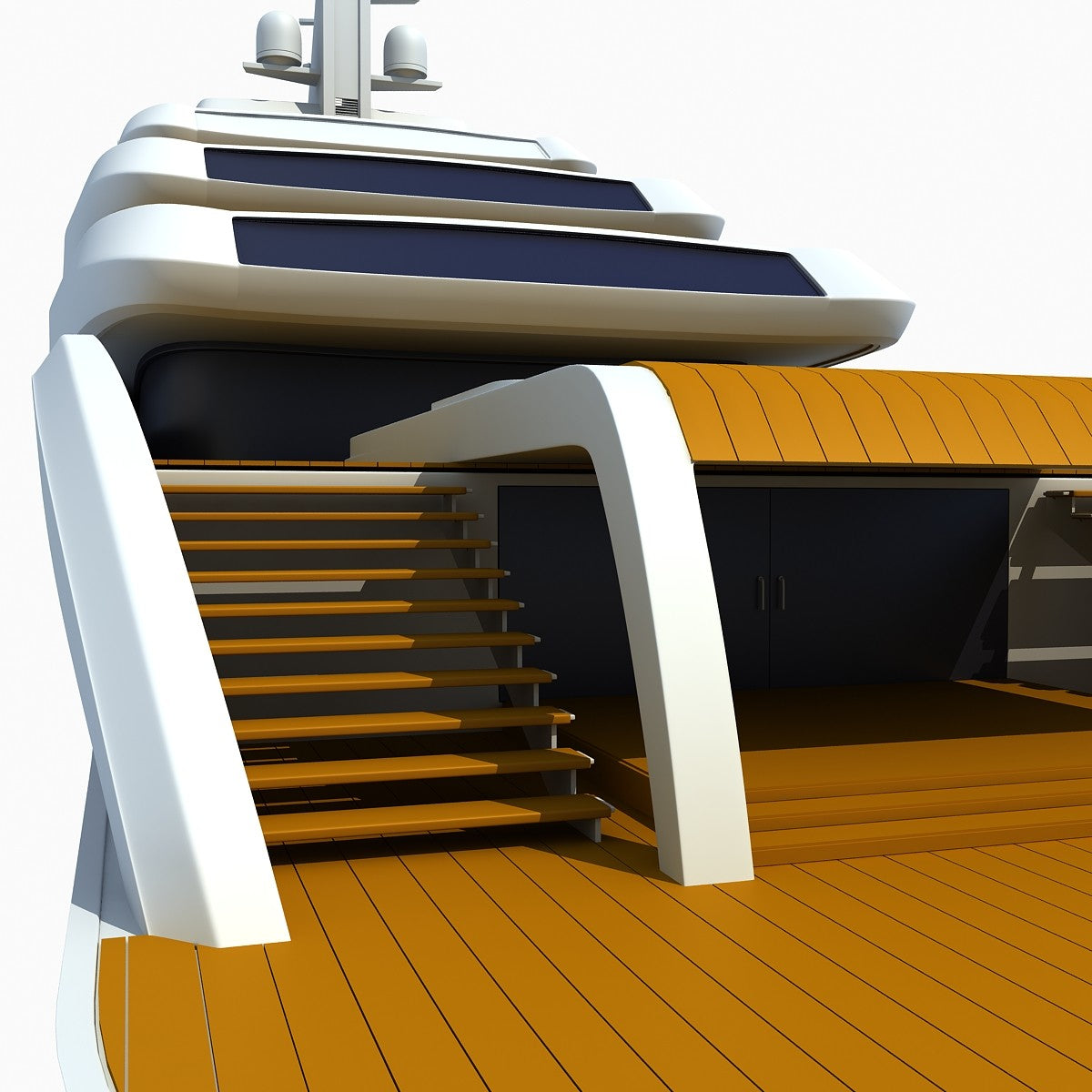 Concept Yacht 3D Model