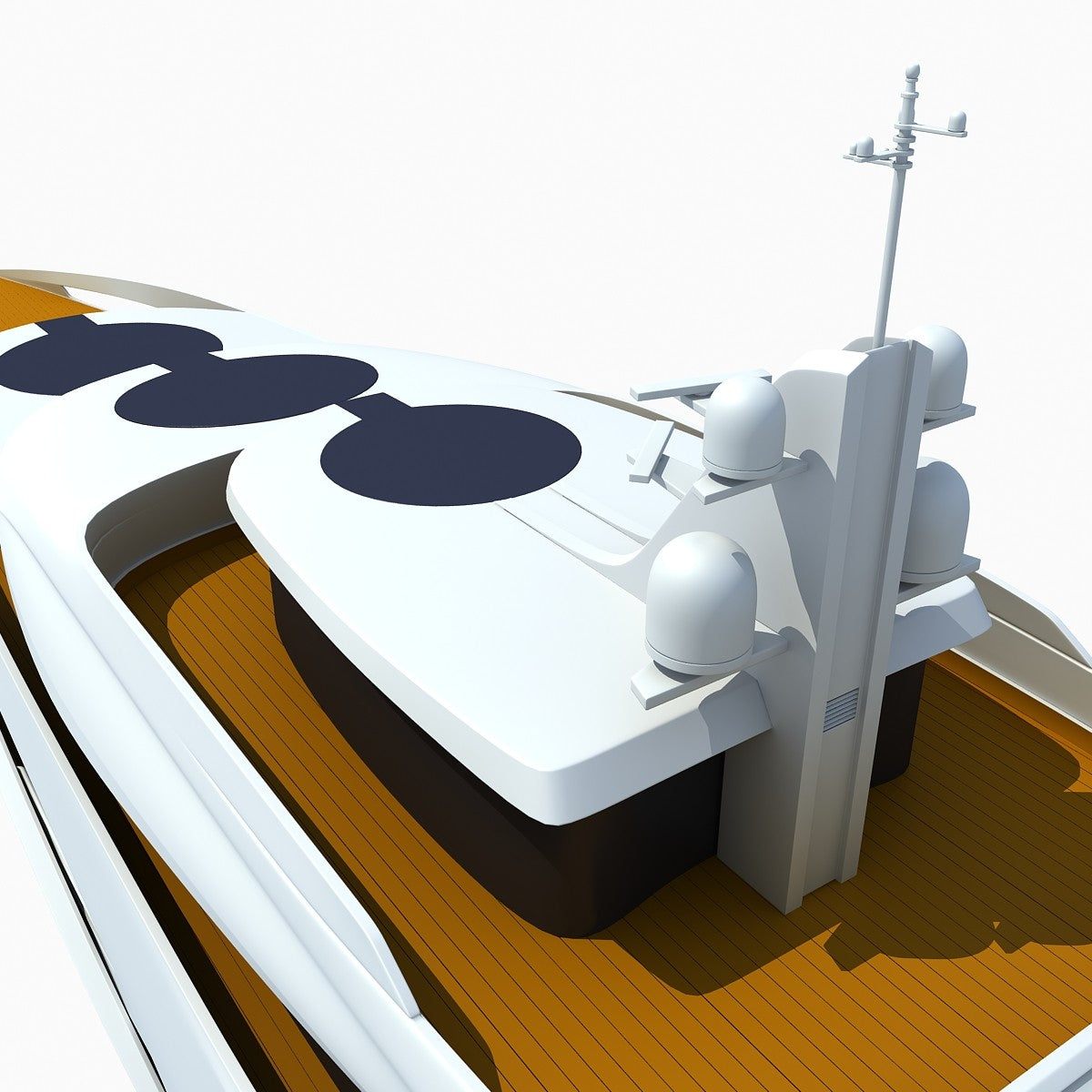 Concept Yacht 3D Model