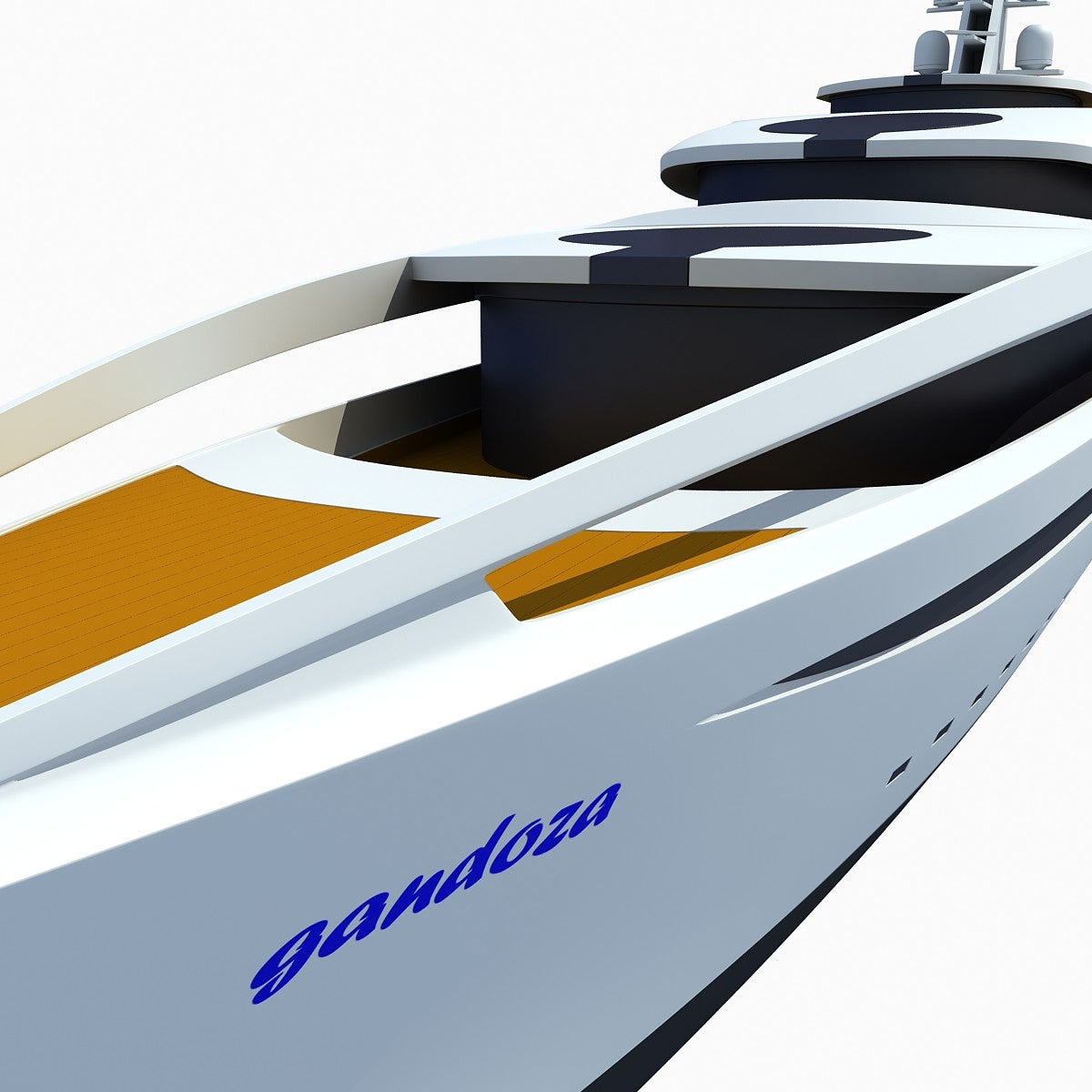 Concept Yacht 3D Model