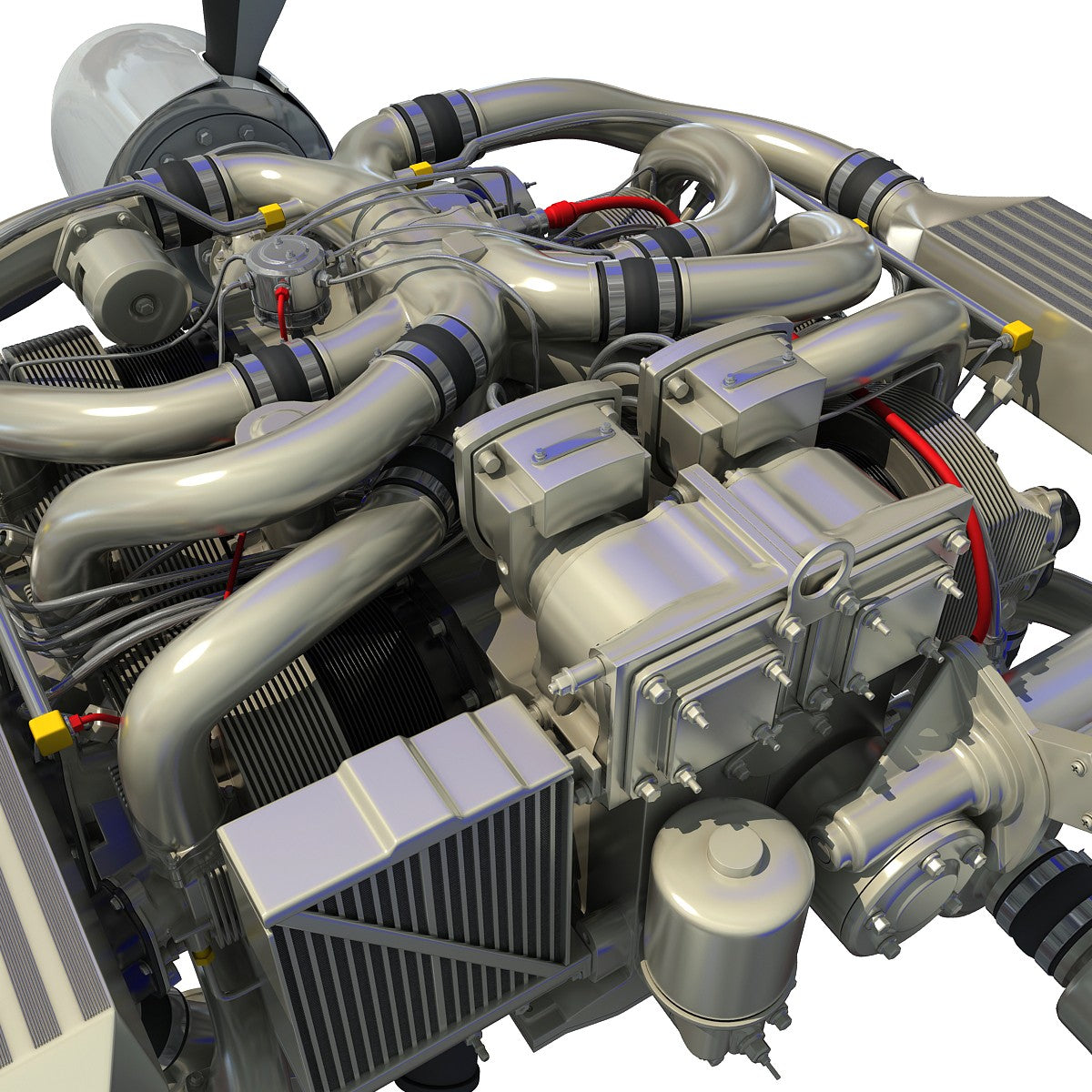 Aircraft Engine 3D Models