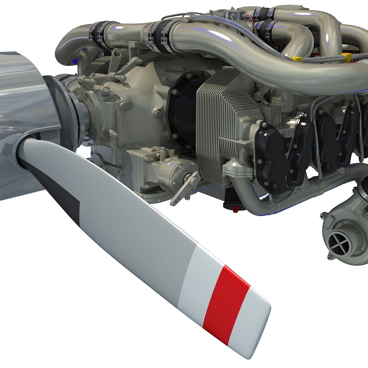 Continental IO-550 Aircraft Engine Model