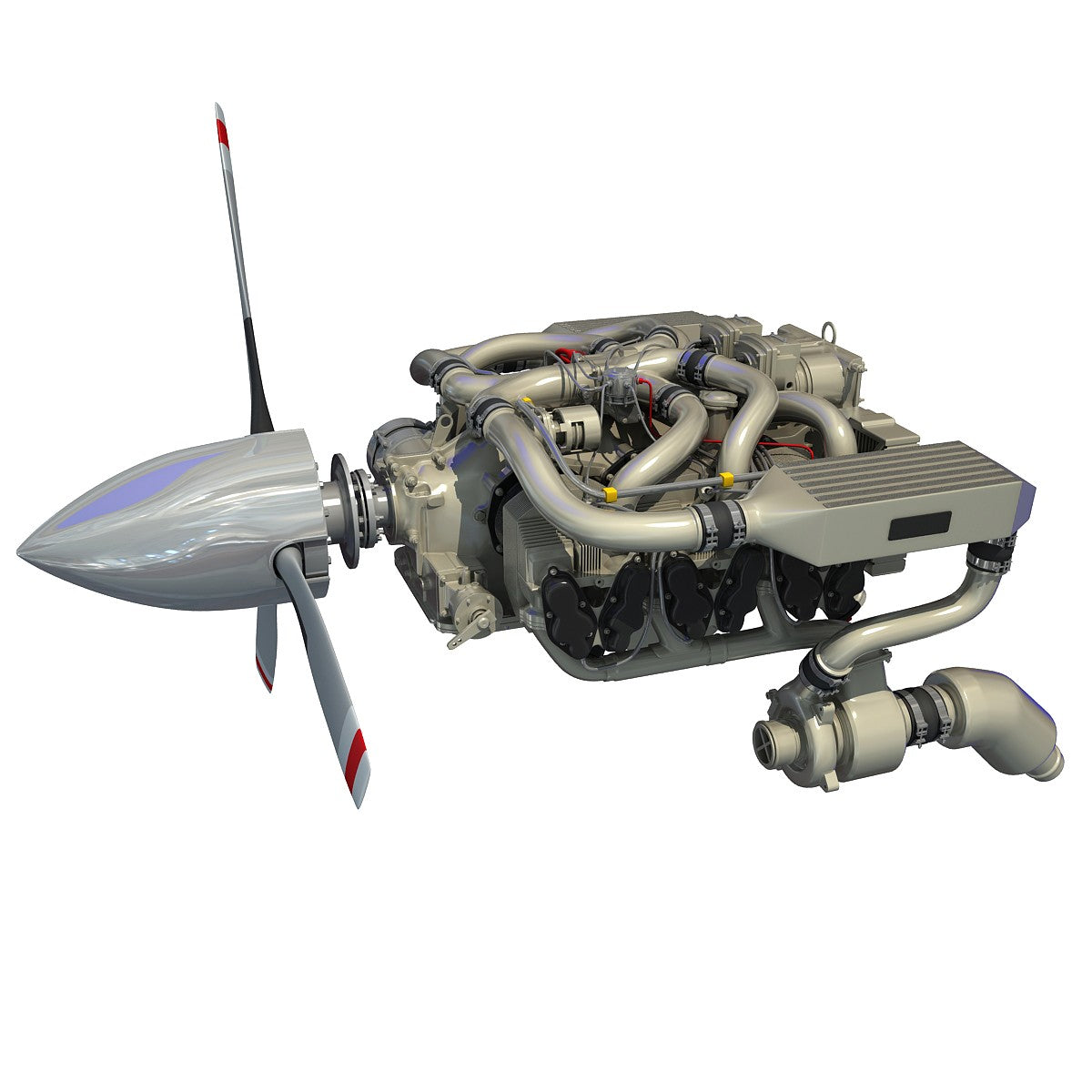 Continental IO-550 Aircraft Engine Model