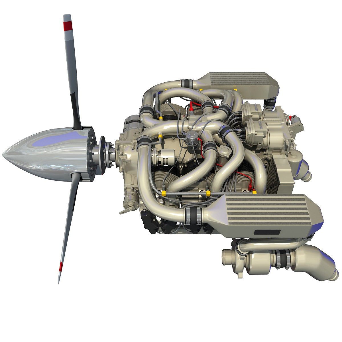 Continental IO-550 Aircraft Engine Model
