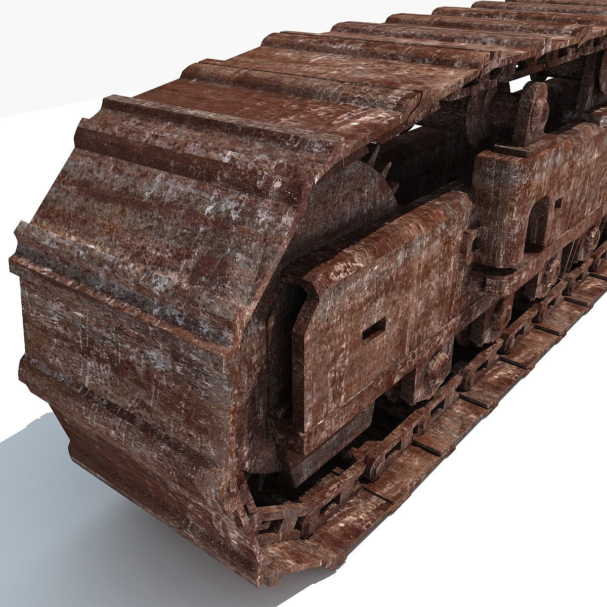 Crawler Track 3D Model