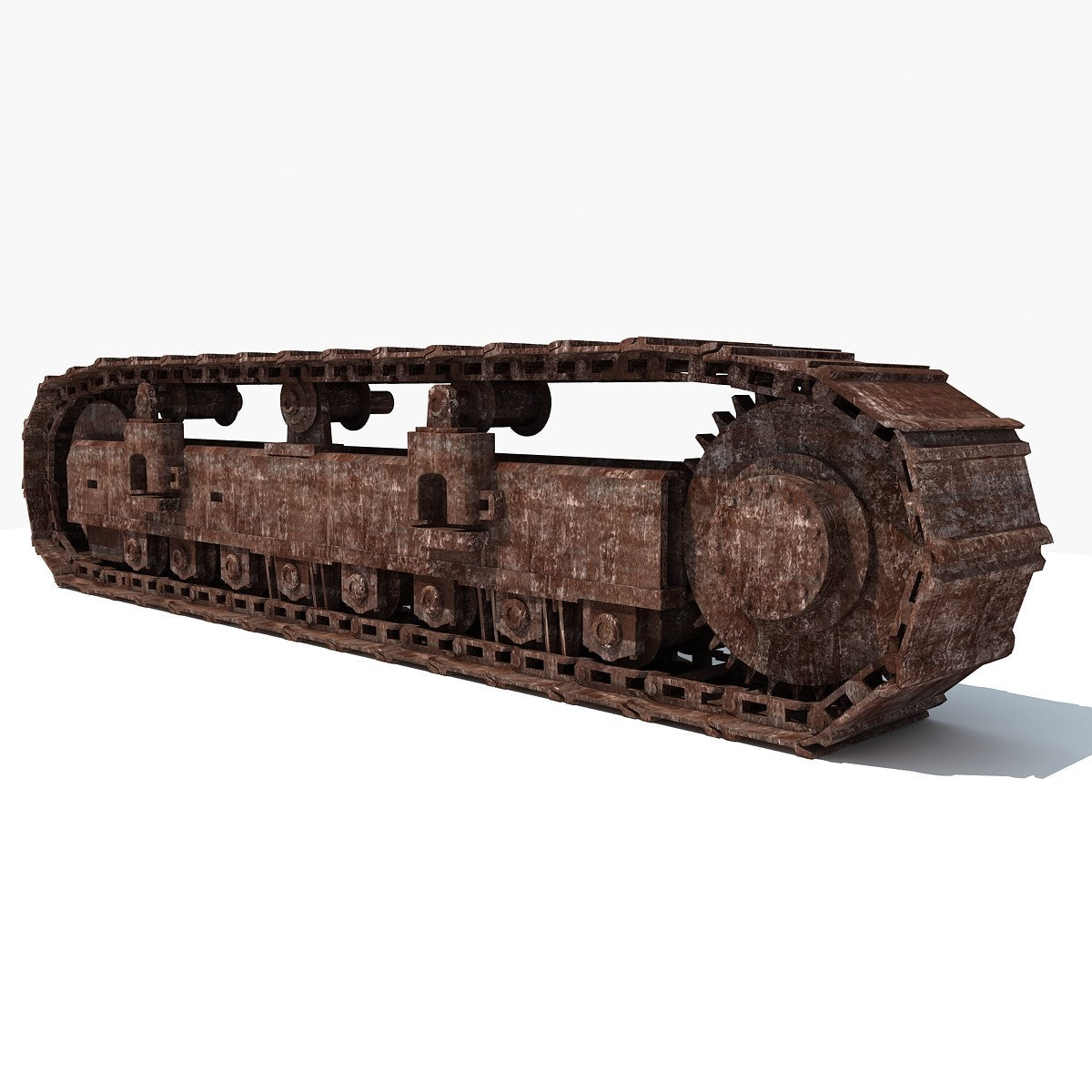 Crawler Track 3D Model