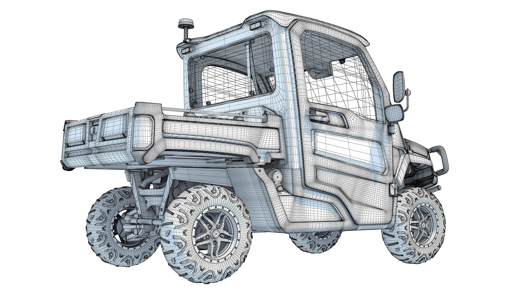 Utility Vehicle 3D Model