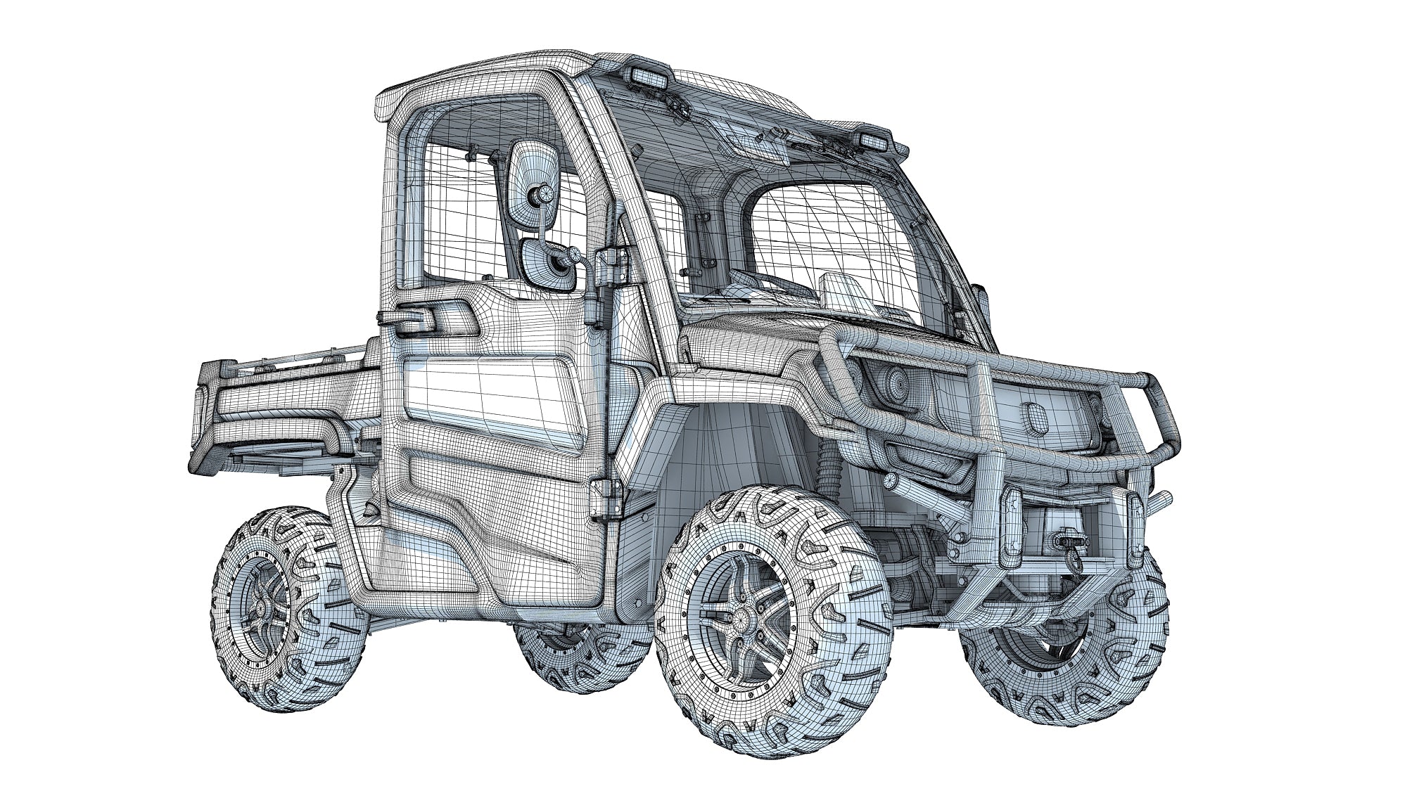 Utility Vehicle 3D Model