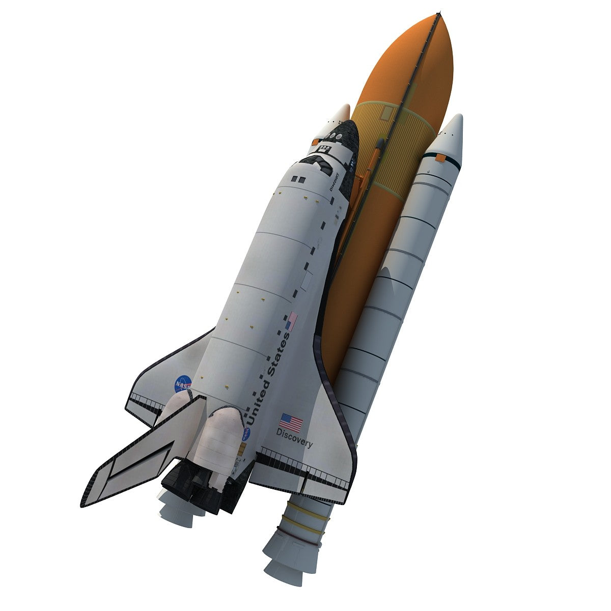 3D Models | Discovery Space Shuttle