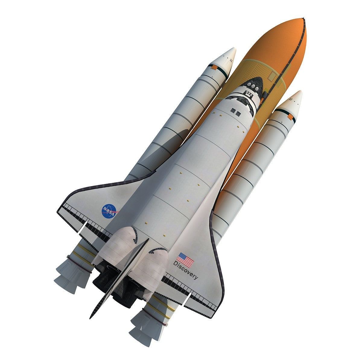 3D Models | Discovery Space Shuttle