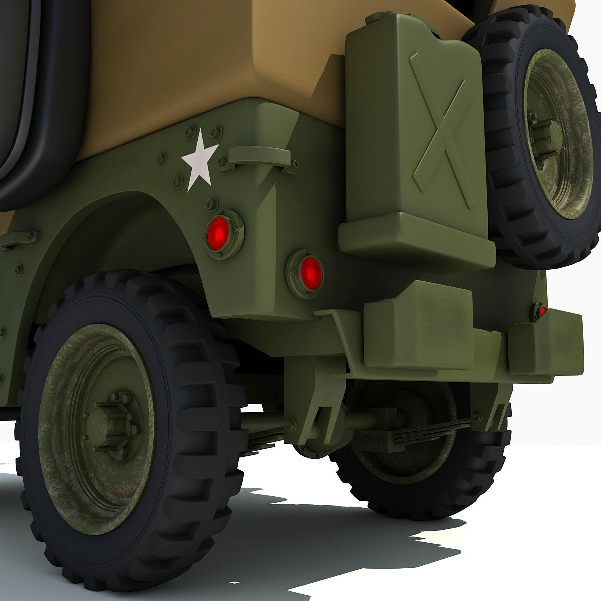 Cars2 3D Models Sarge