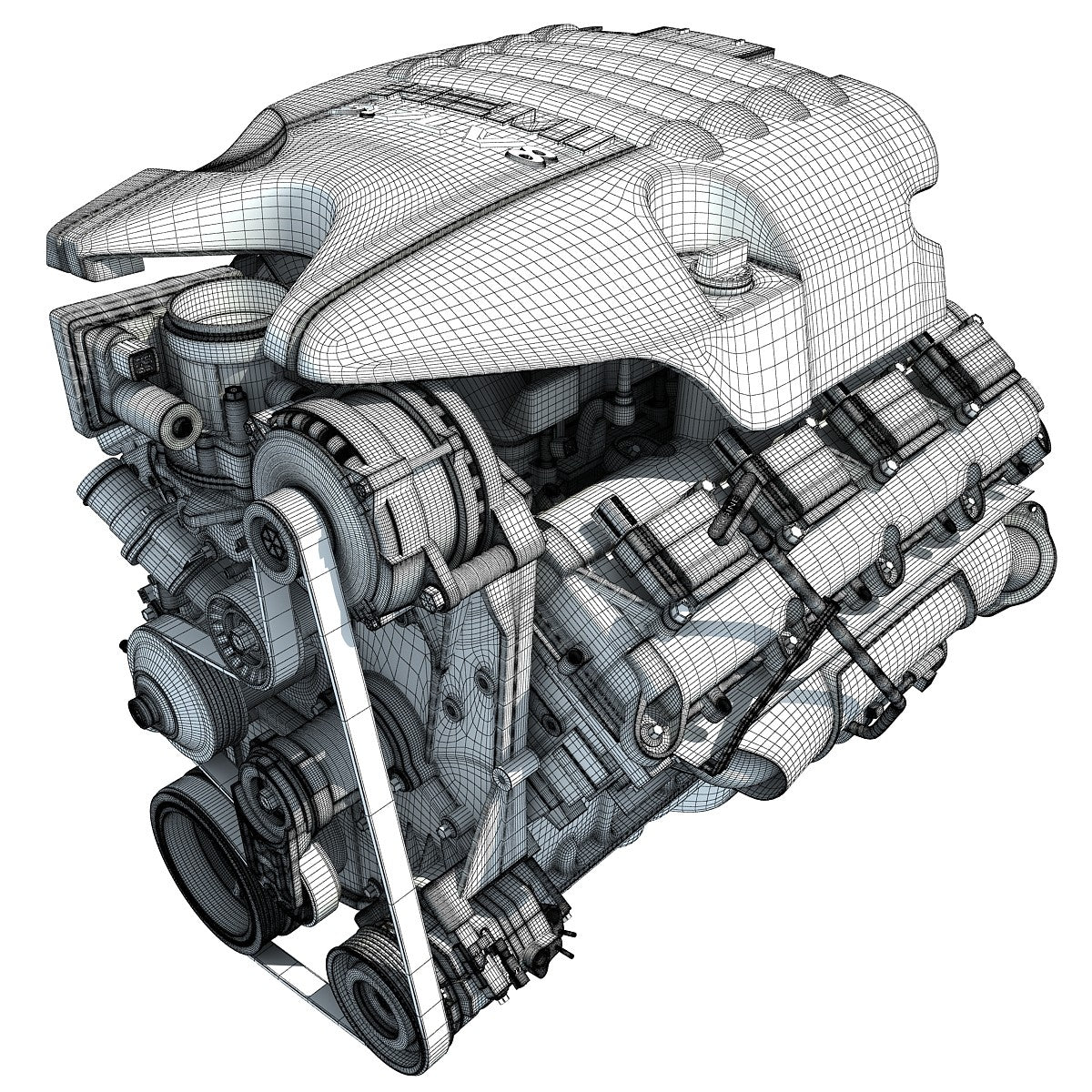 Dodge Ram V8 Engine Model