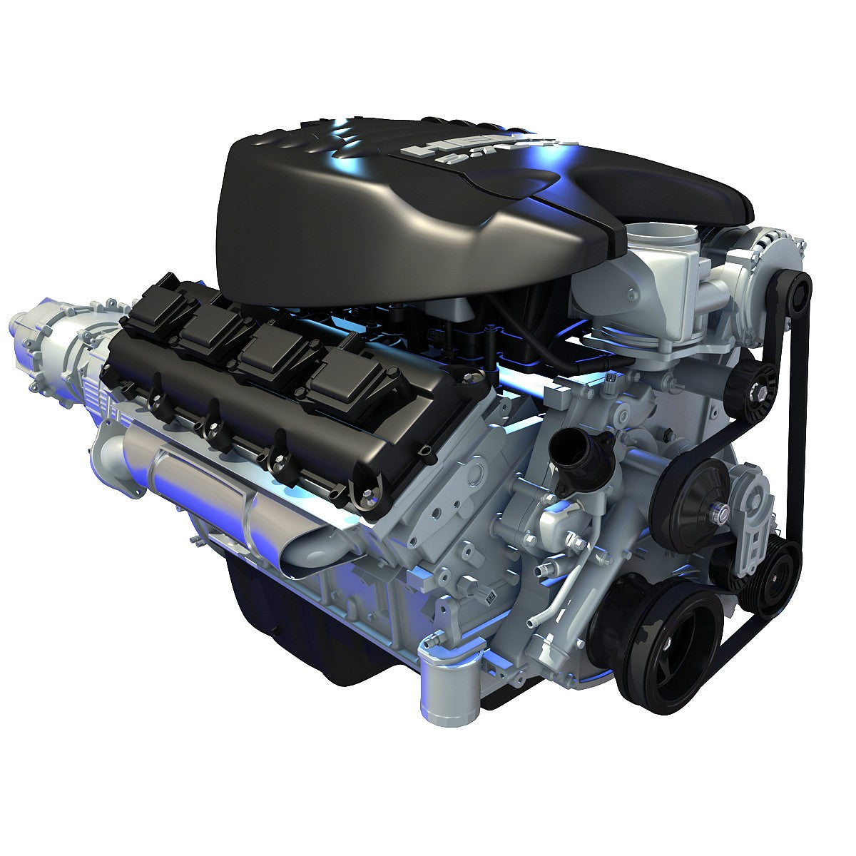 V8 Engine 3D Models