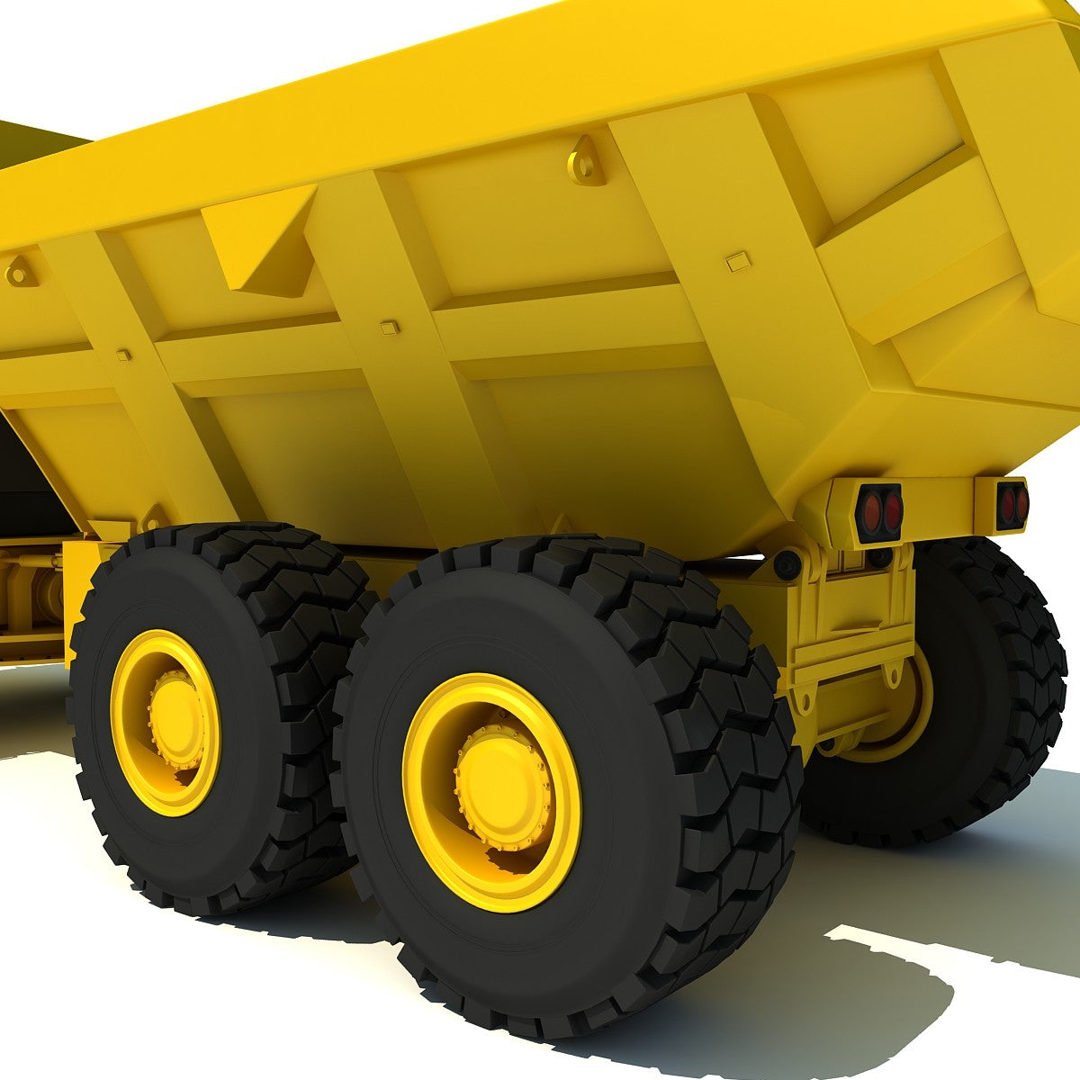 Dump Truck 3D Model