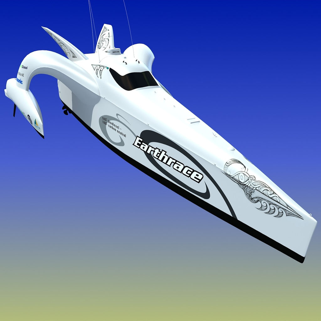 Earthrace Boat 3D Model