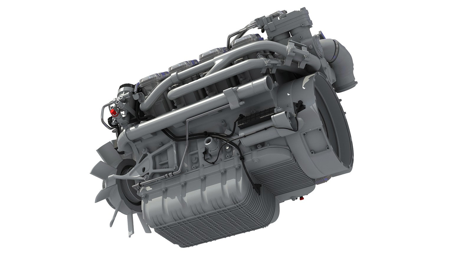 Diesel Engine 3D Models