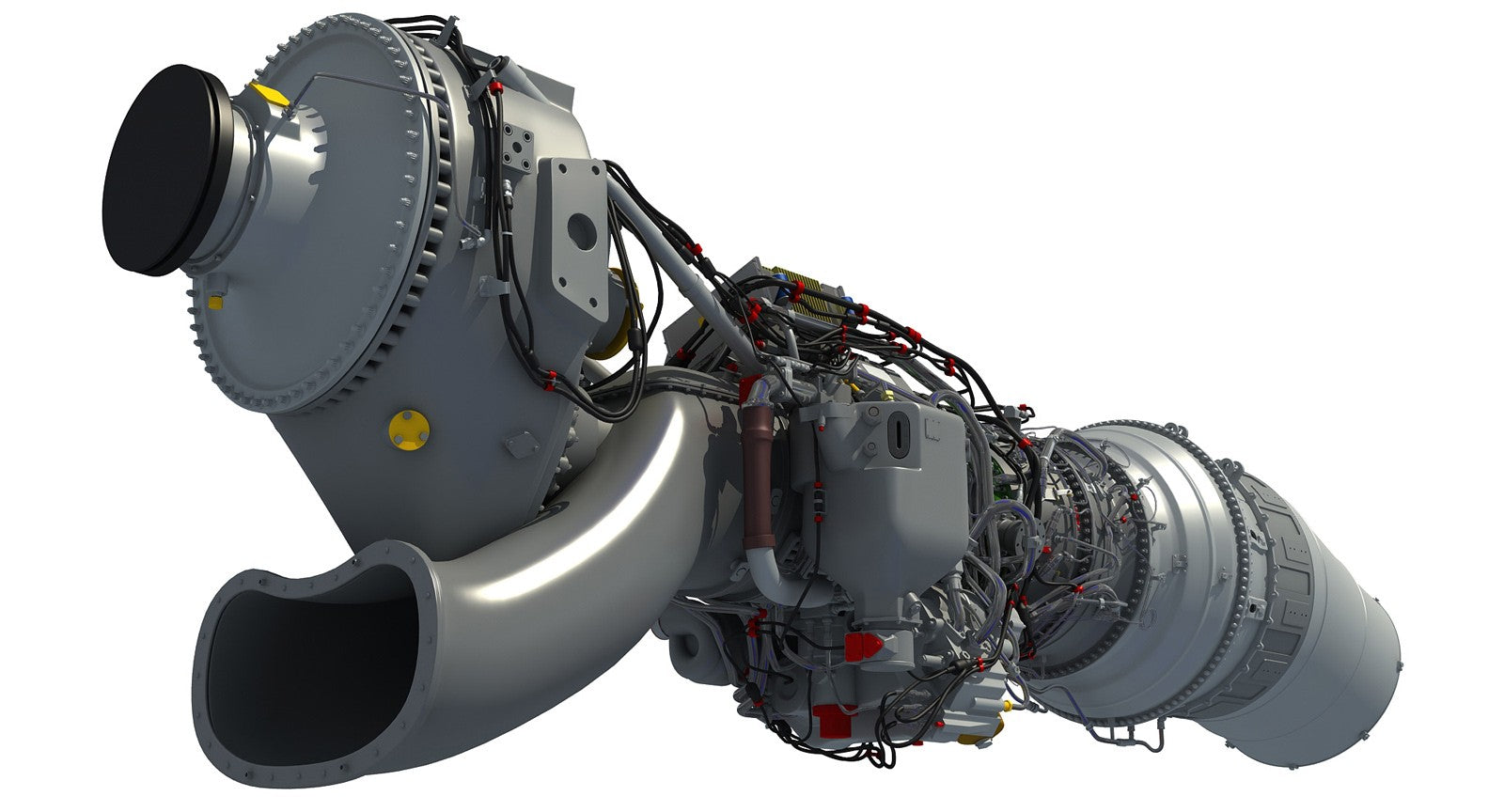 Europrop TP400-D6 Engine 3D Model