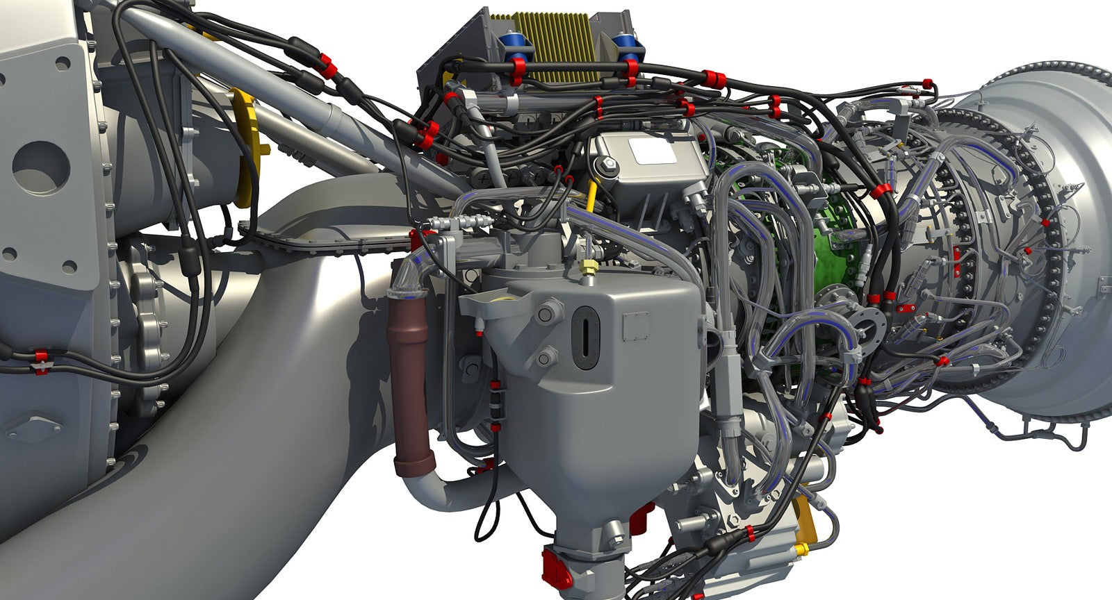 Europrop TP400-D6 Engine 3D Model