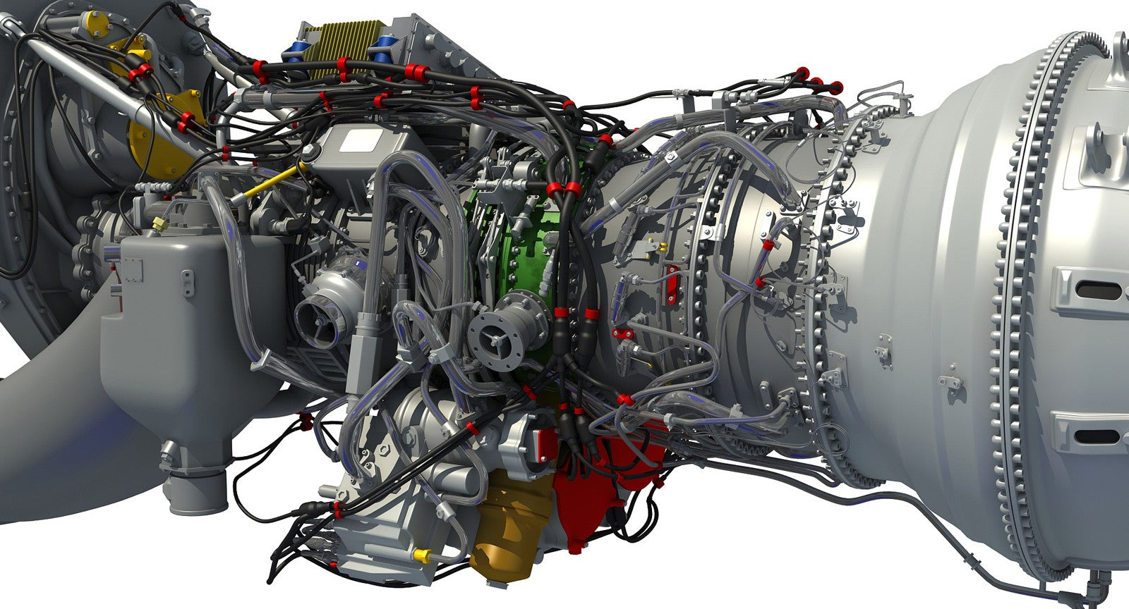 Europrop TP400-D6 Engine 3D Model