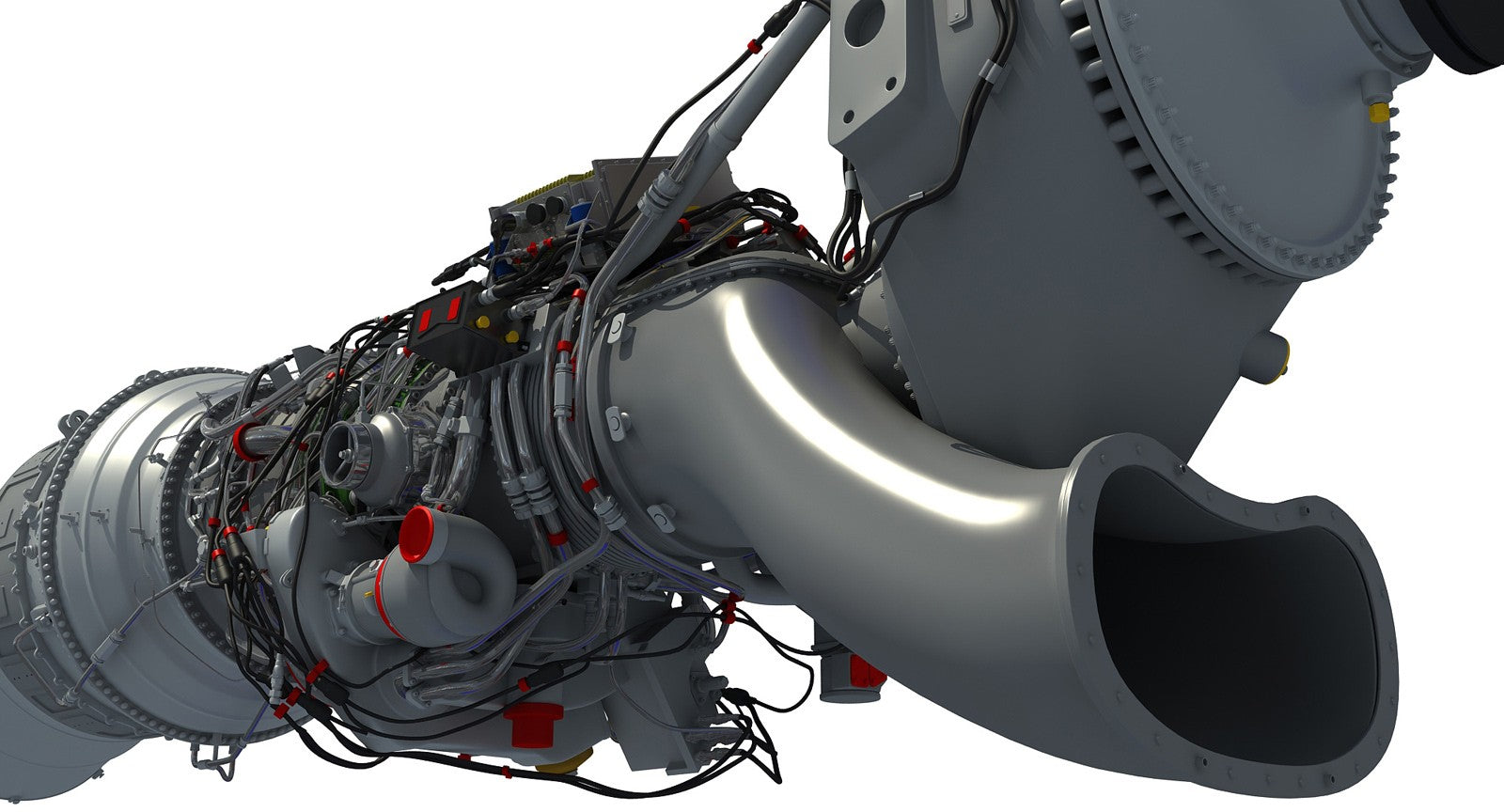 Europrop TP400-D6 Engine 3D Model