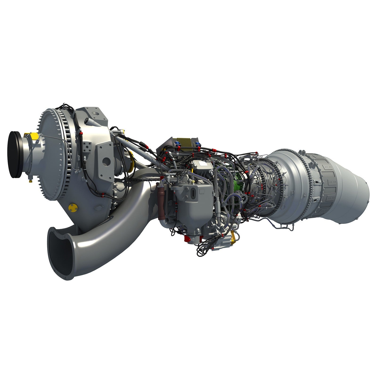 Europrop TP400-D6 Engine 3D Model