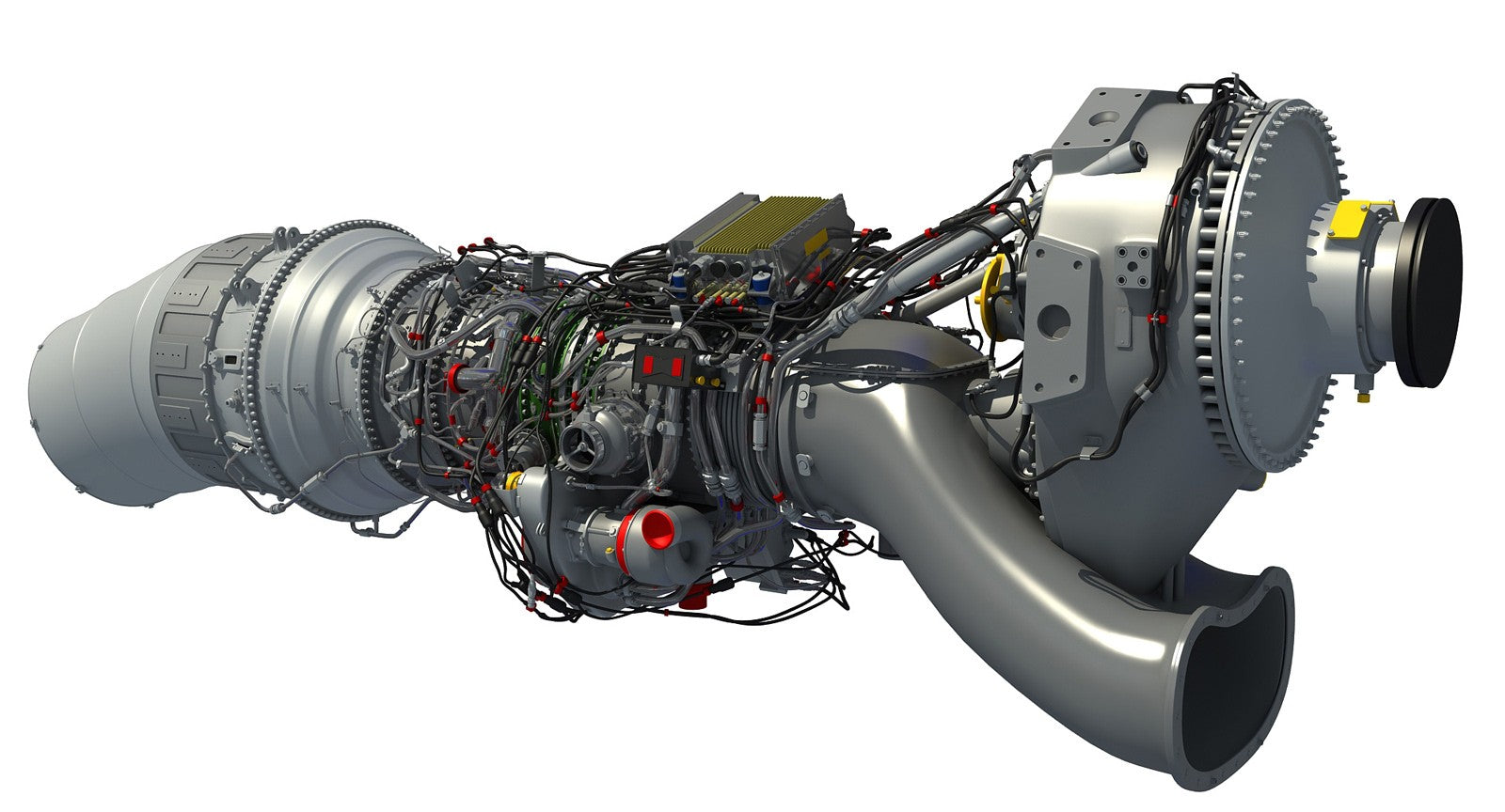 Europrop TP400-D6 Engine 3D Model