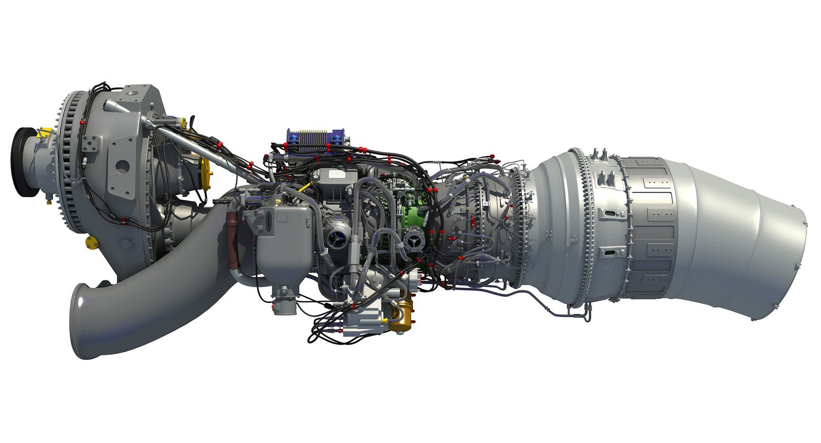 Europrop TP400-D6 Engine 3D Model