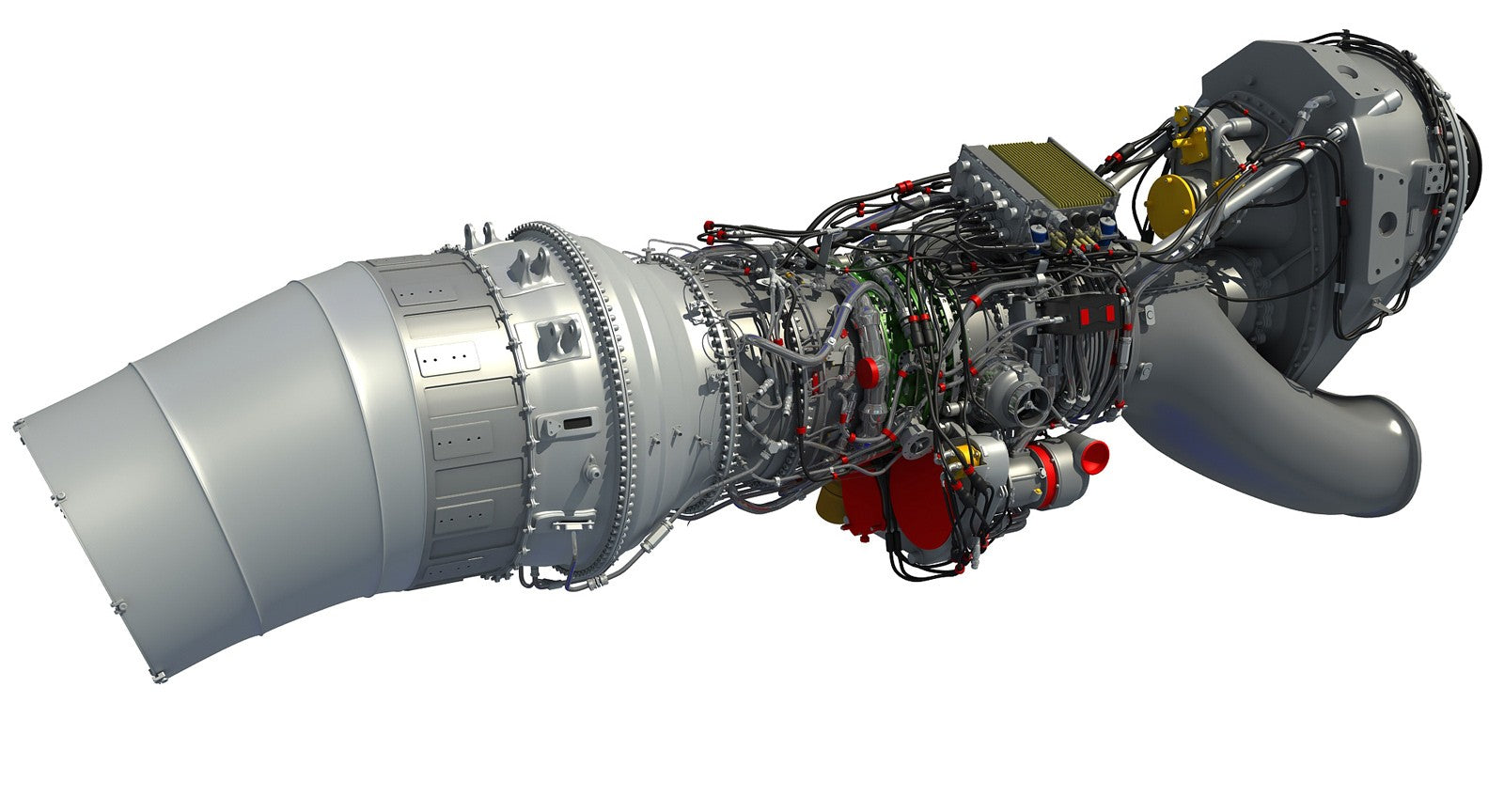 Europrop TP400-D6 Engine 3D Model