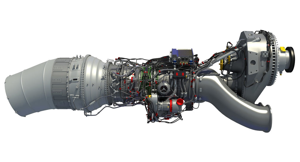 Europrop TP400-D6 Engine 3D Model