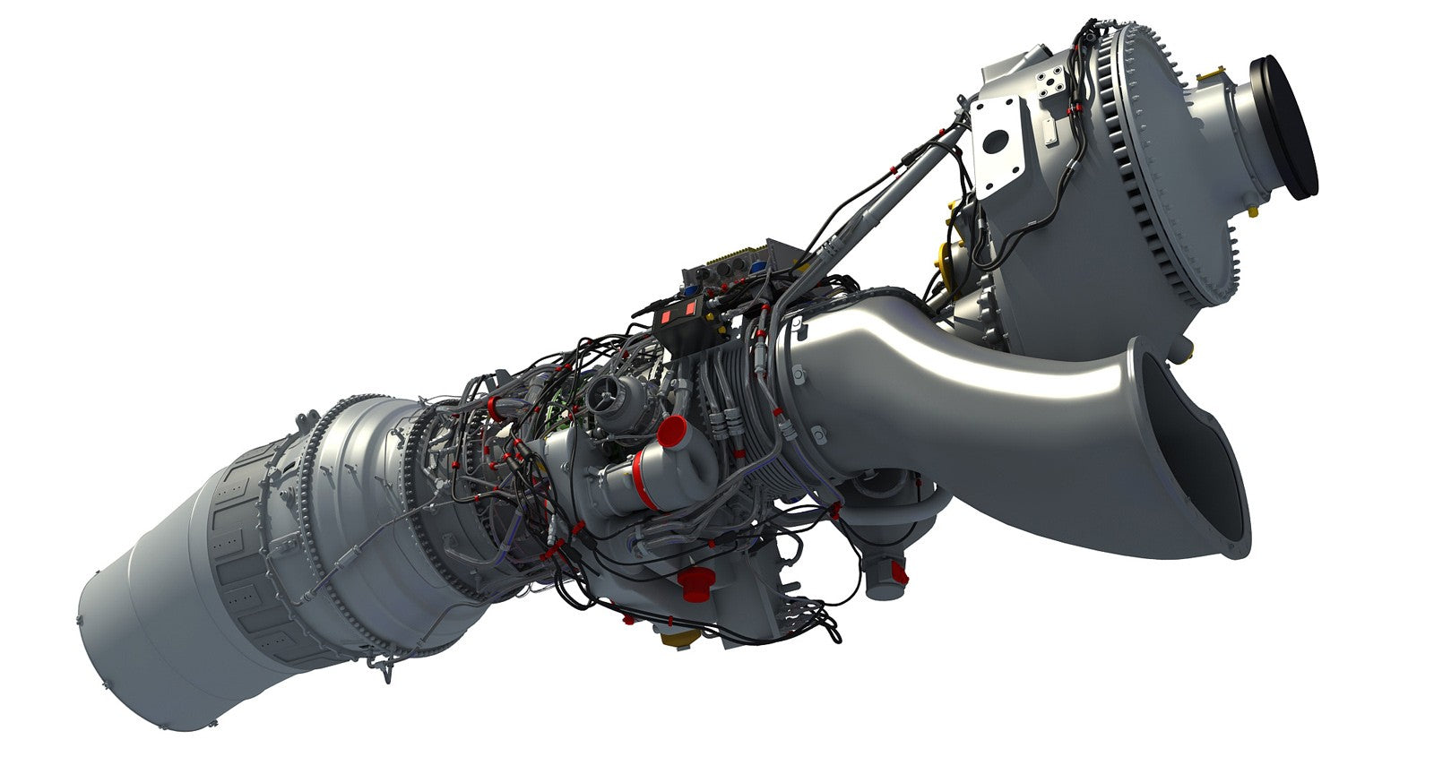 Europrop TP400-D6 Engine 3D Model