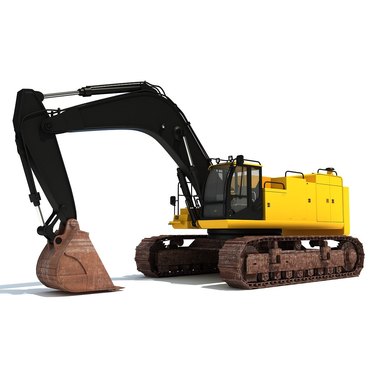 Excavator 3D Model