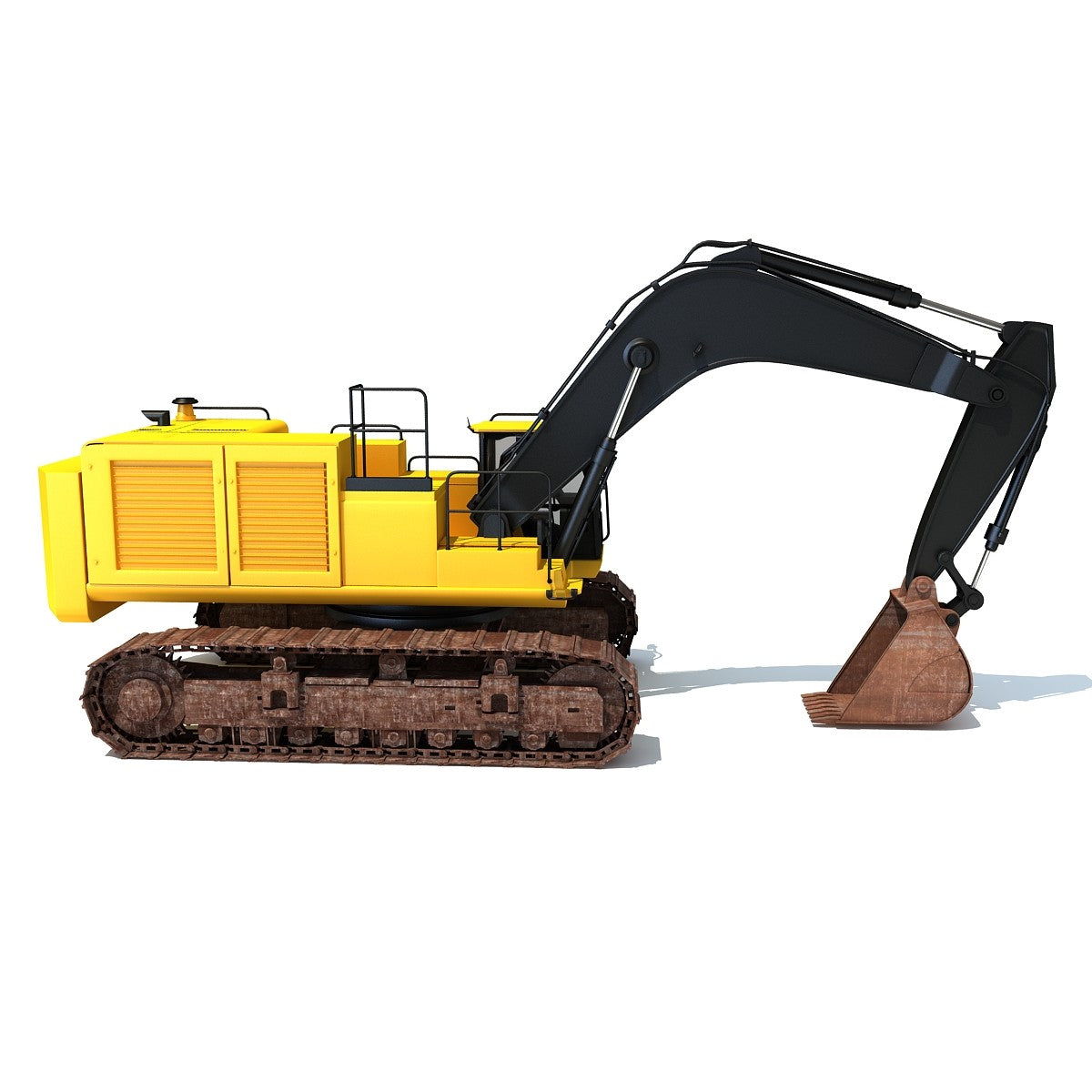 Excavator 3D Model