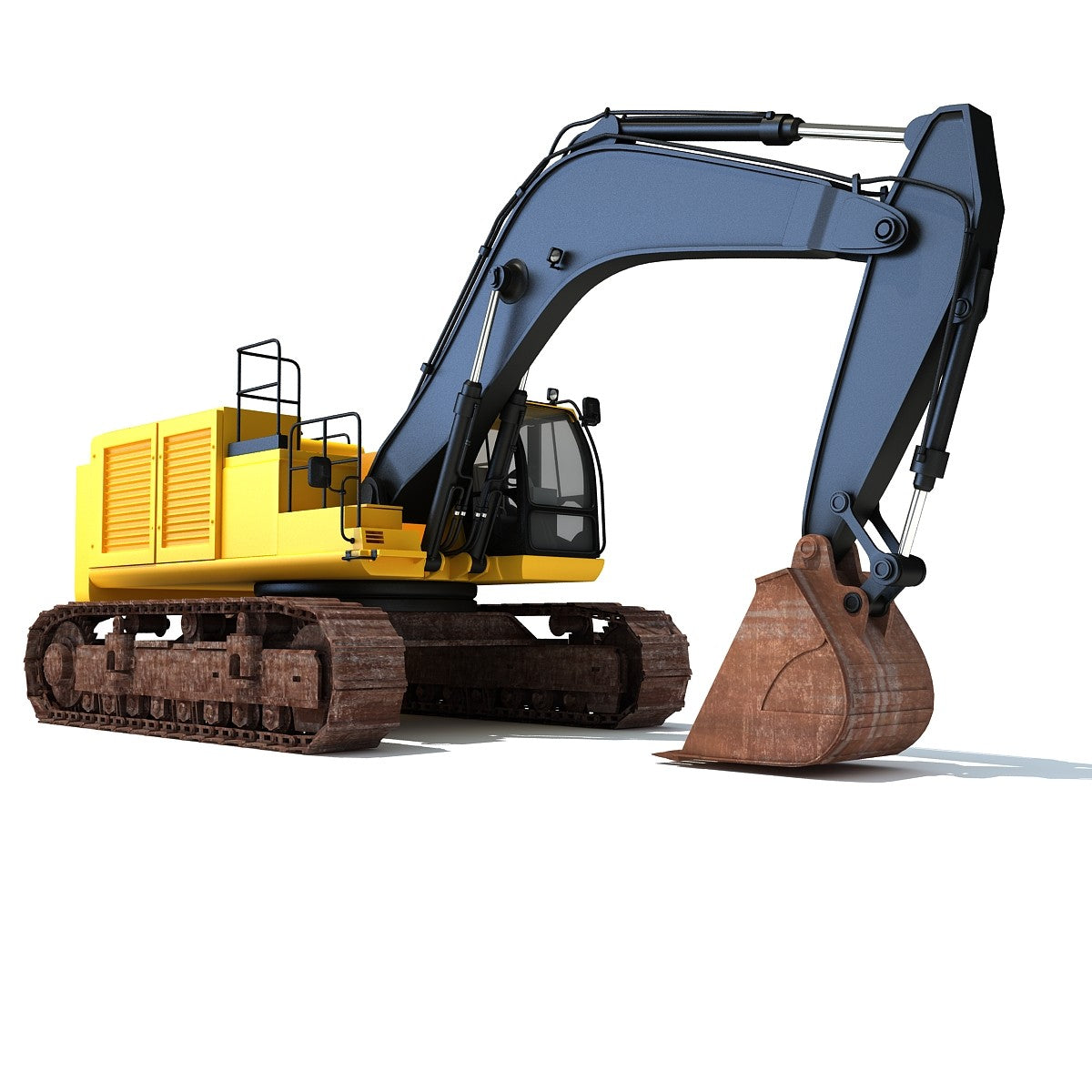 Excavator 3D Model