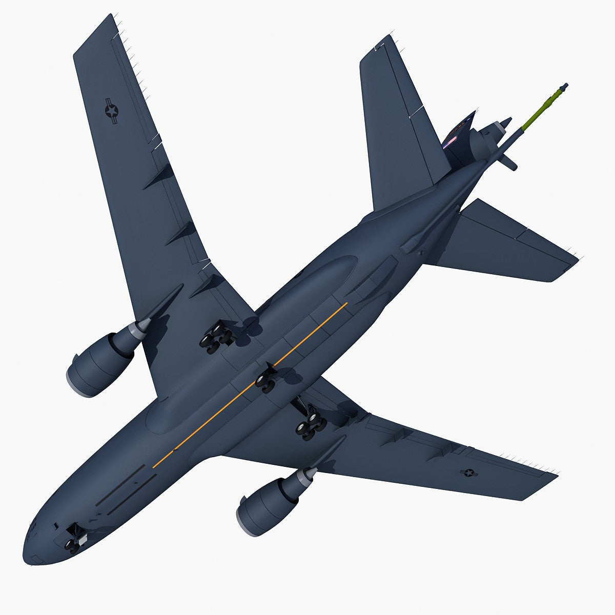 3D Refueling Aircraft Model