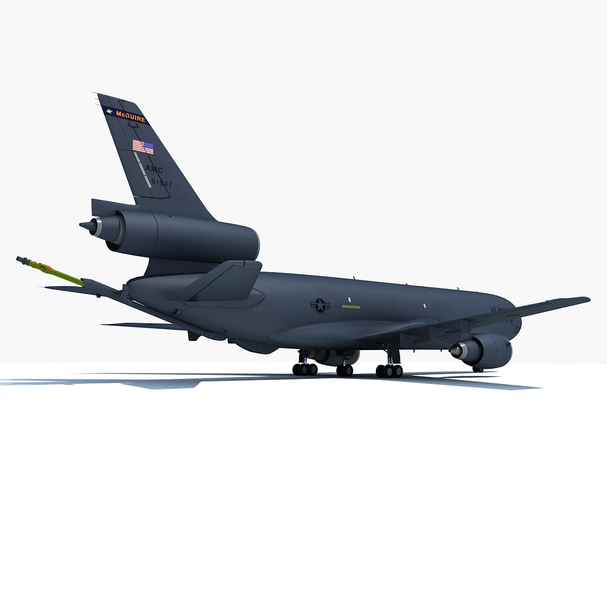 3D Refueling Aircraft Model