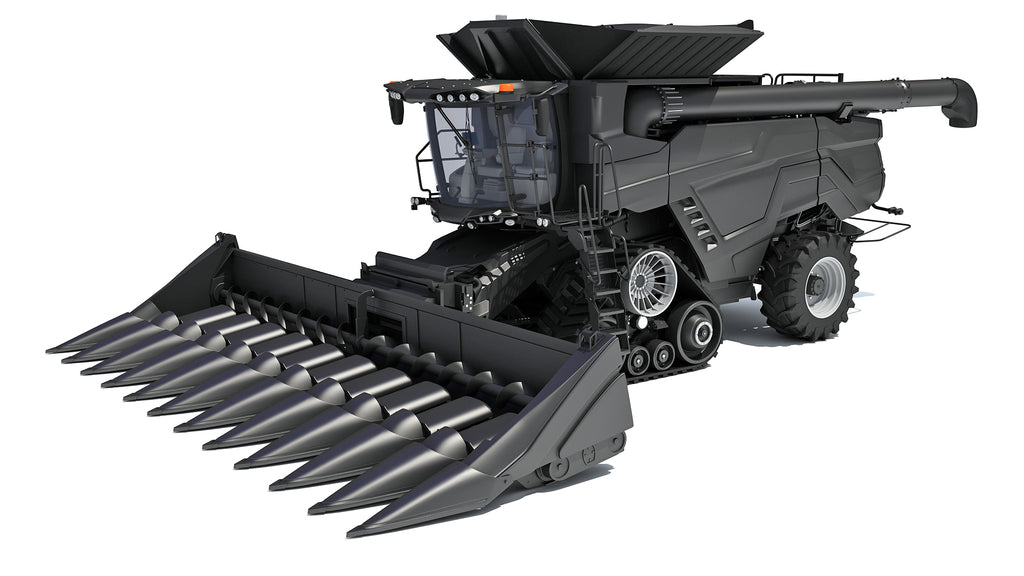 Black Combine Harvester V2