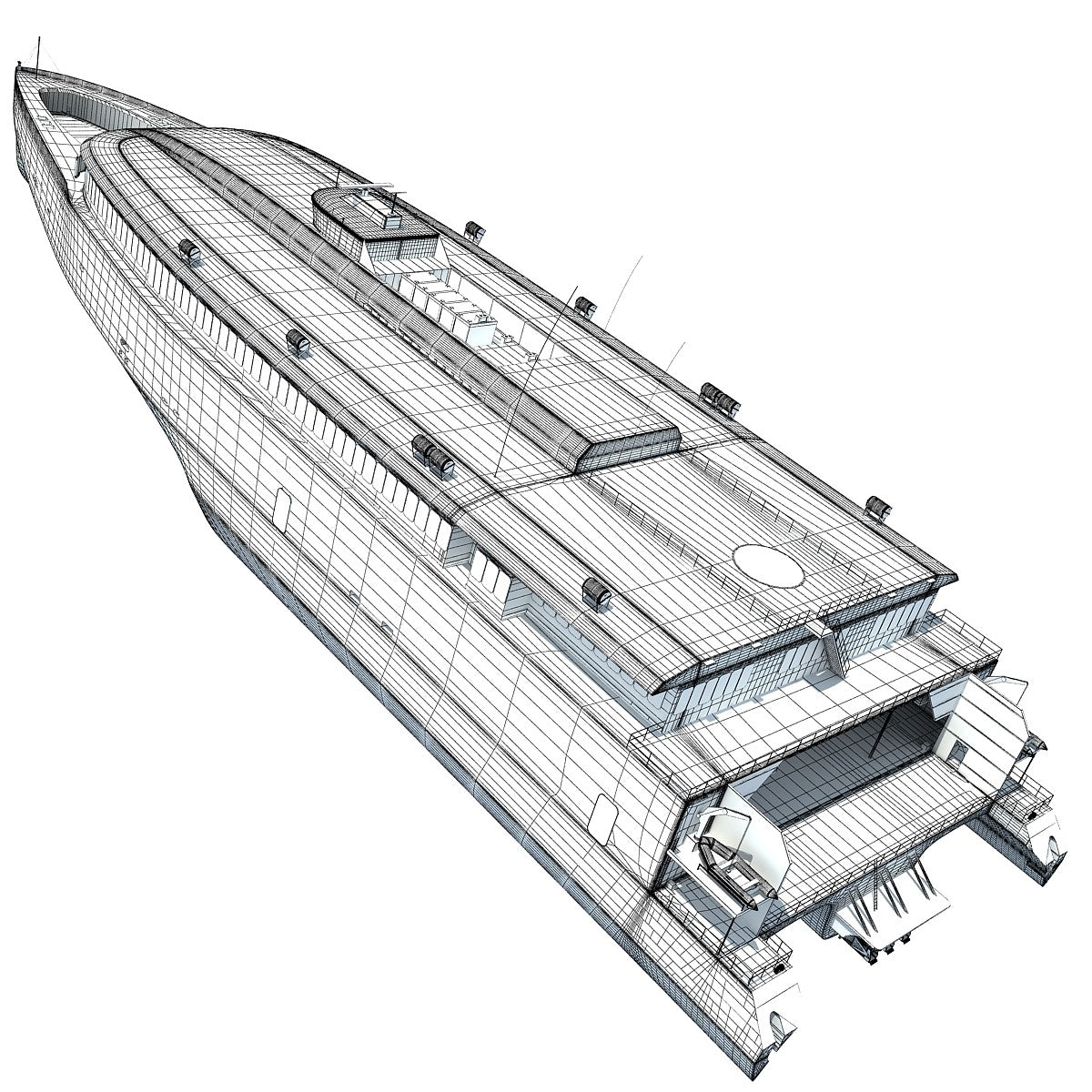 Ferry Trimaran Austal