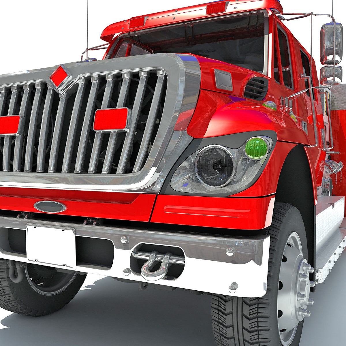 Fire Truck 3D Model