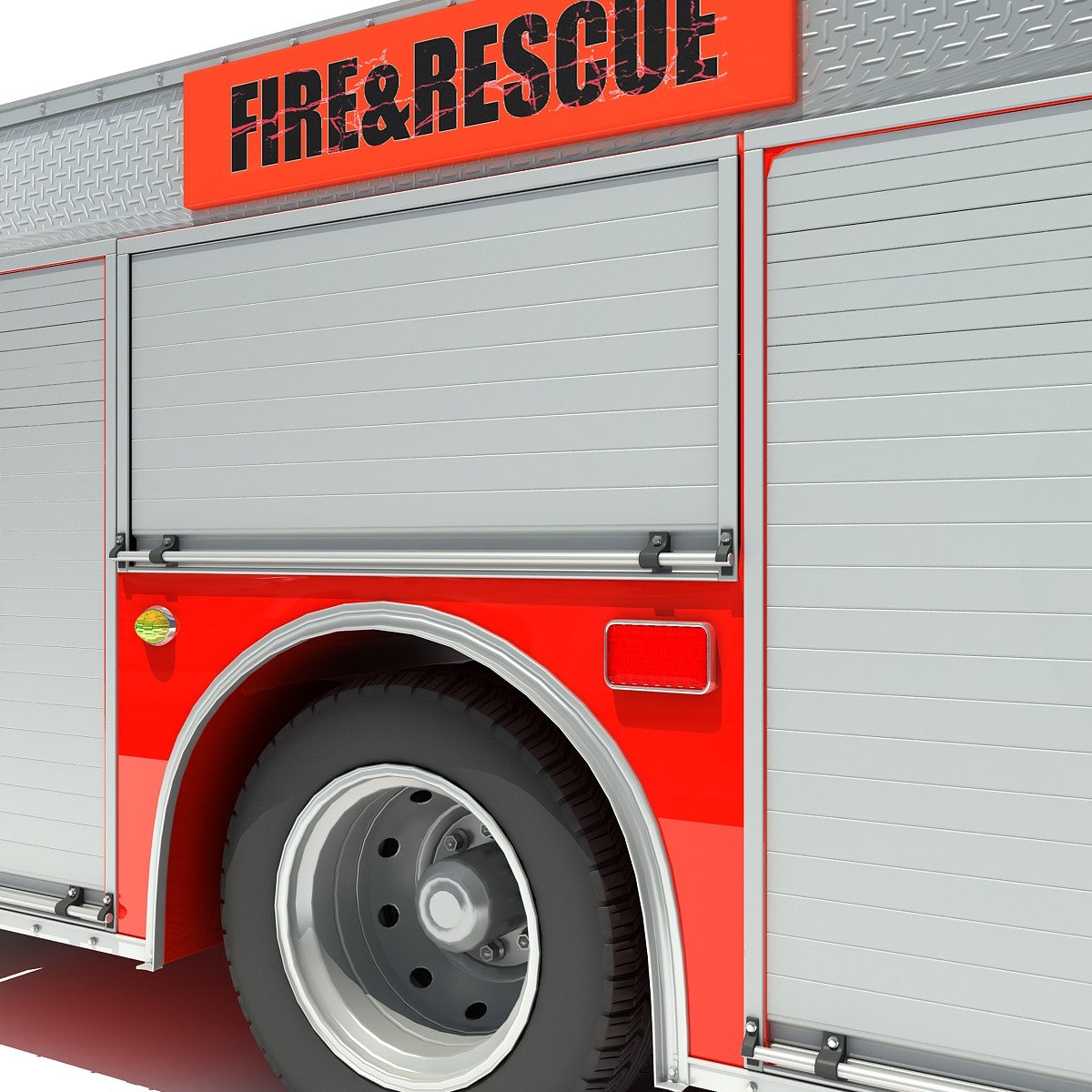 Fire Truck 3D Model