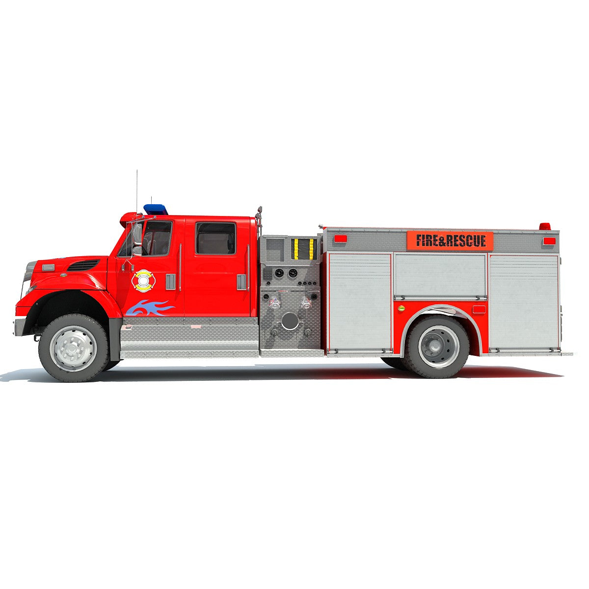 Fire Truck 3D Model