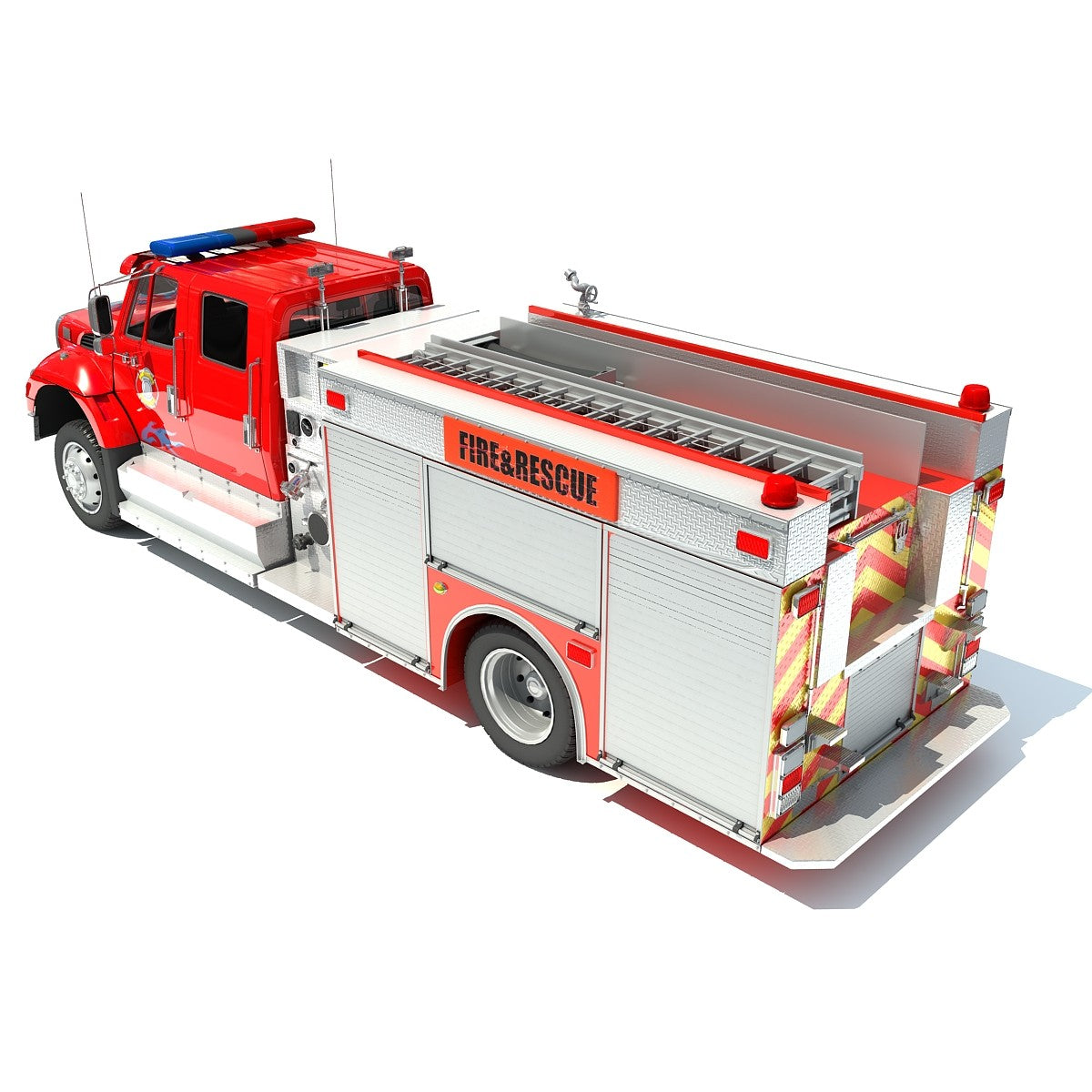 Fire Truck 3D Model