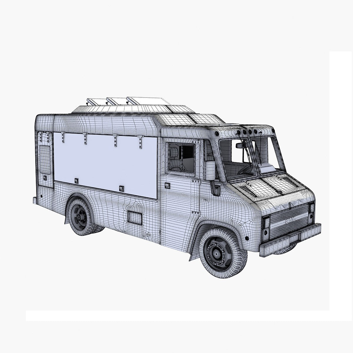 Food Truck 3D Model