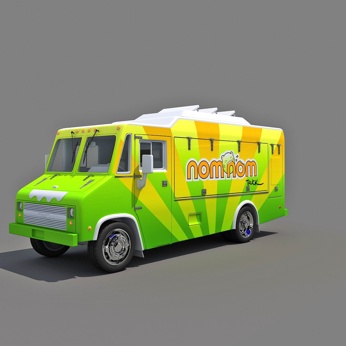 Food Truck 3D Model