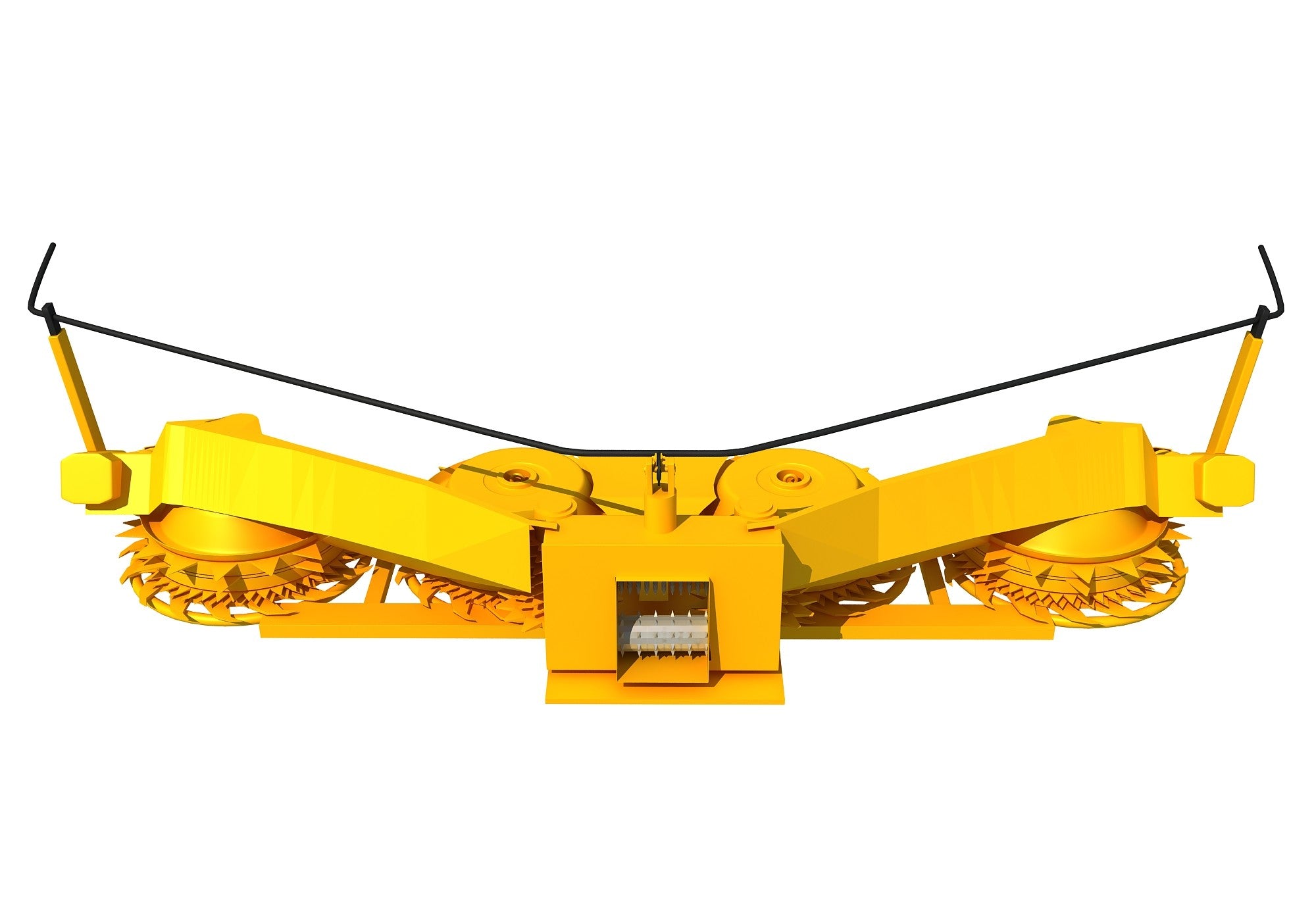 Combine Header 3D Model