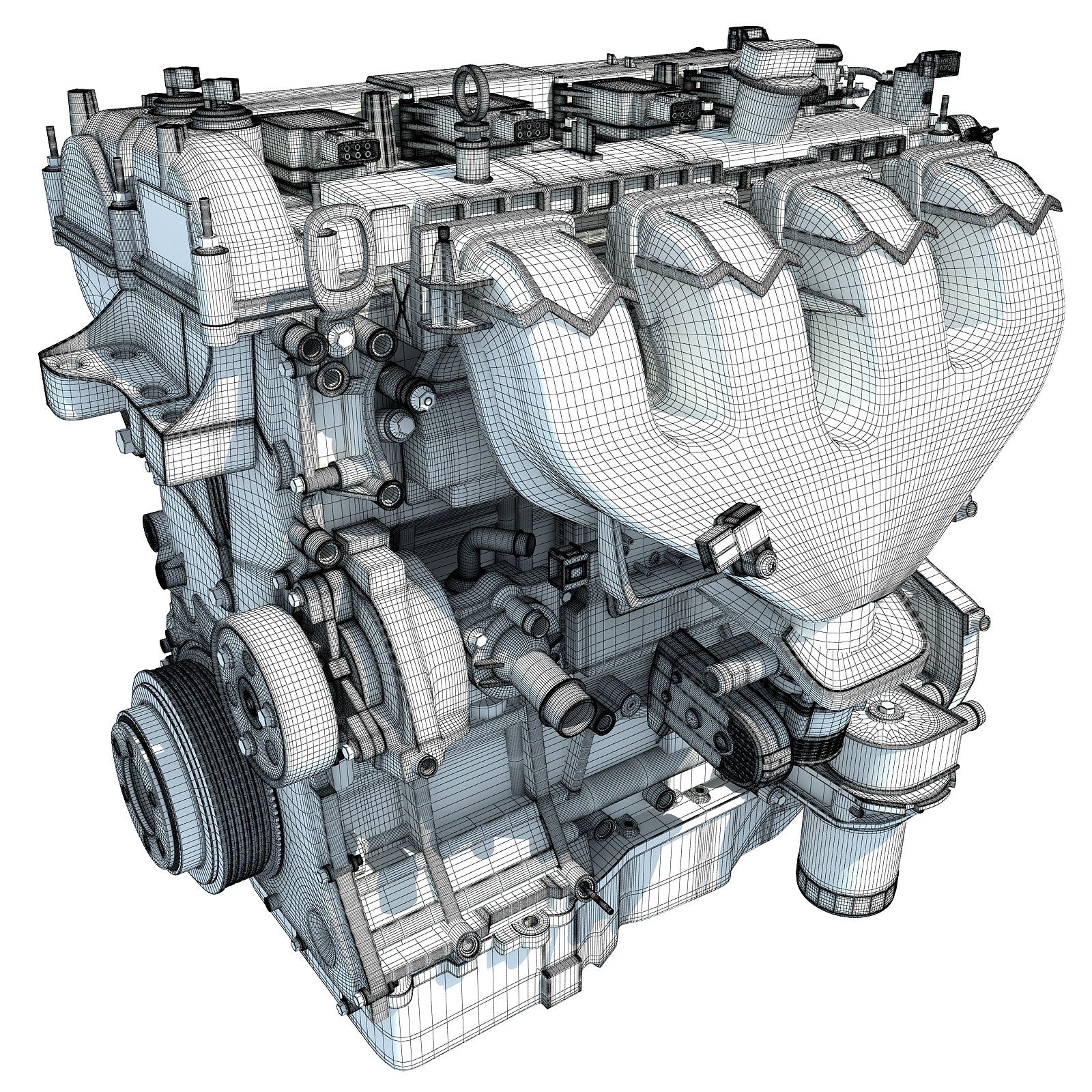 Engine 3D Model